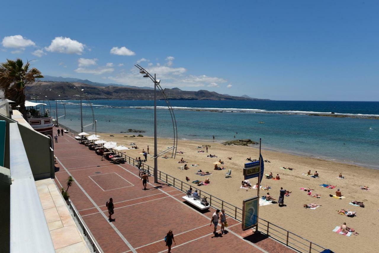 Apartamento Primera Linea Playa De Las Canteras Лас-Пальмас-де-Гран-Канария Экстерьер фото