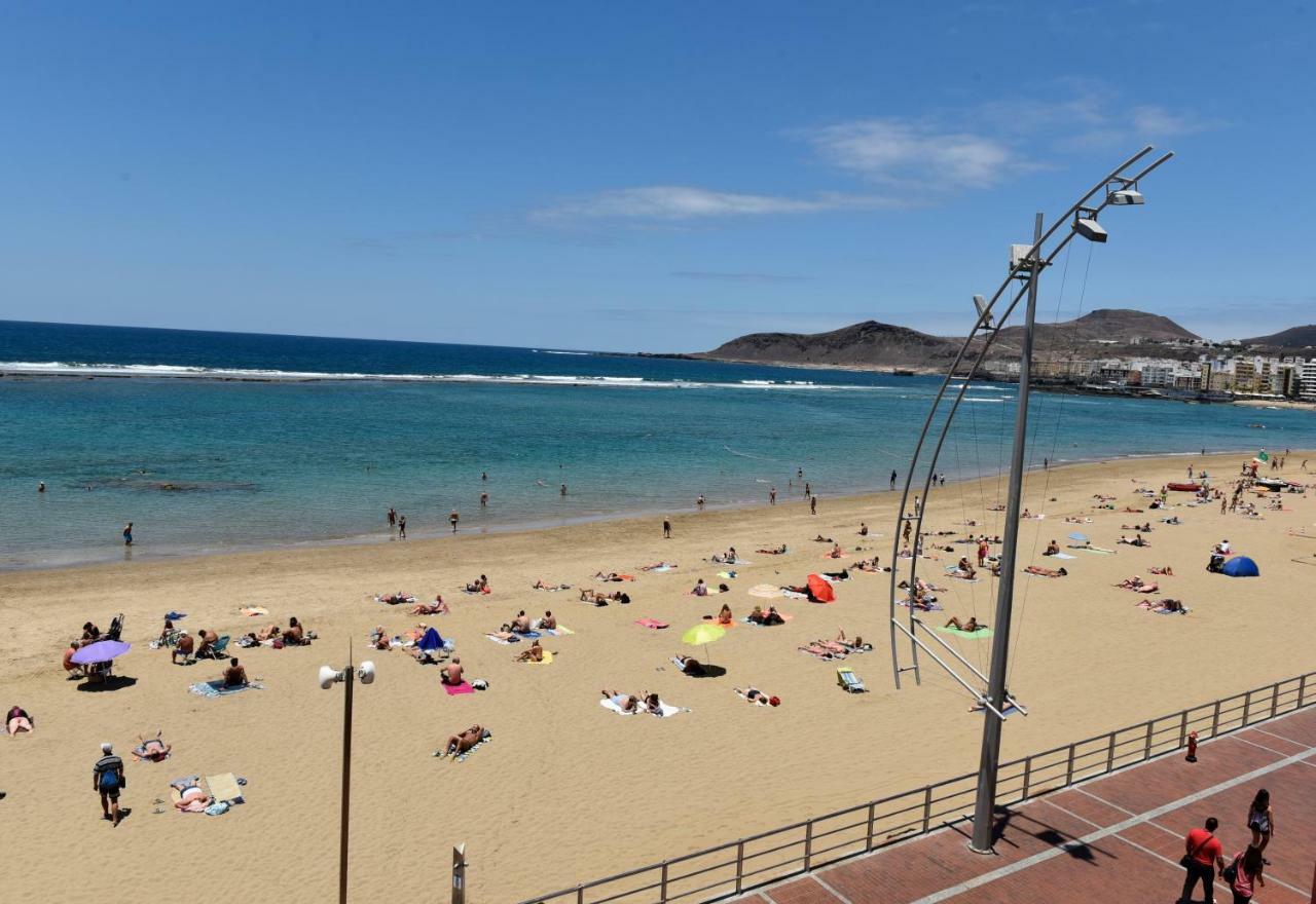 Apartamento Primera Linea Playa De Las Canteras Лас-Пальмас-де-Гран-Канария Экстерьер фото